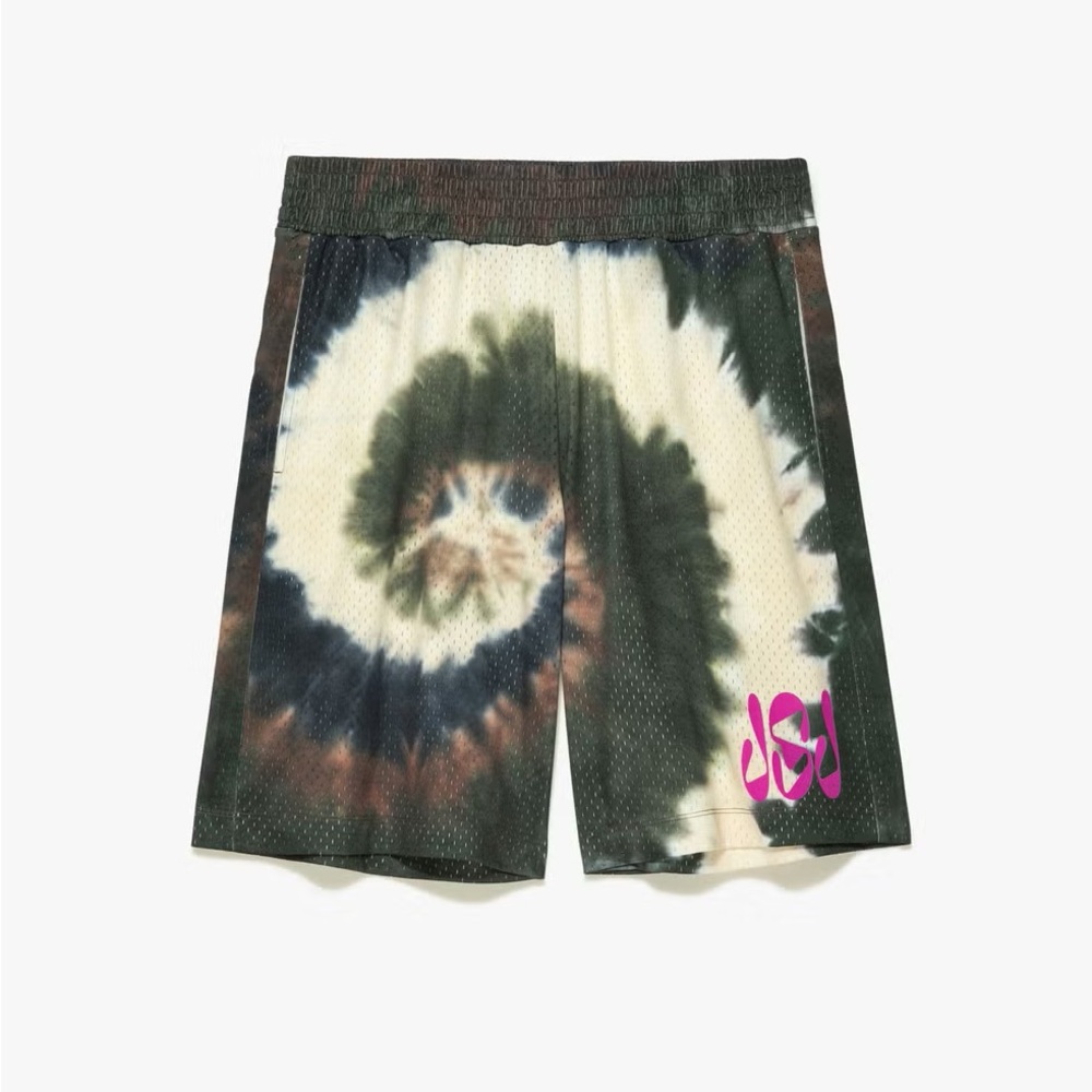 Frame x Julia Sarr-Jamois Tie Dye Basketball Shorts - Picture 3 of 7